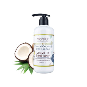 Mokeru Natural Coconut Oil Essence Leave-In Conditioner image 2