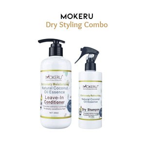 Mokeru Natural Coconut Oil Essence Dry Styling Combo image 2