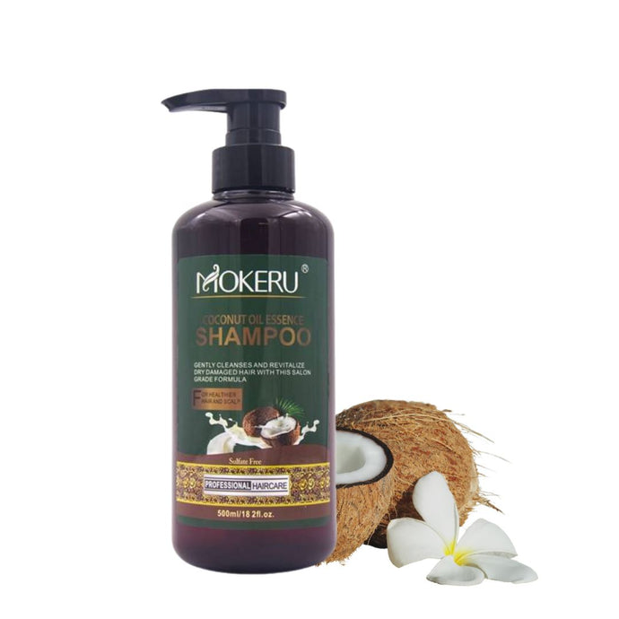 MOKERU Natural Coconut Oil Essence Shampoo, Image 1